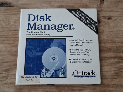 Disk manager floppy - disk, disc