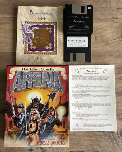 The elder scrolls arena ibm - scrolls, pc