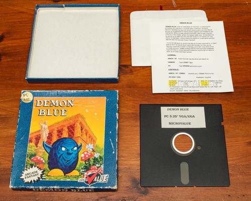 Demon blue ibm 5 25 - demon, pc