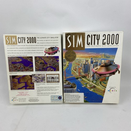 Sim city 2000 - 2000, pc