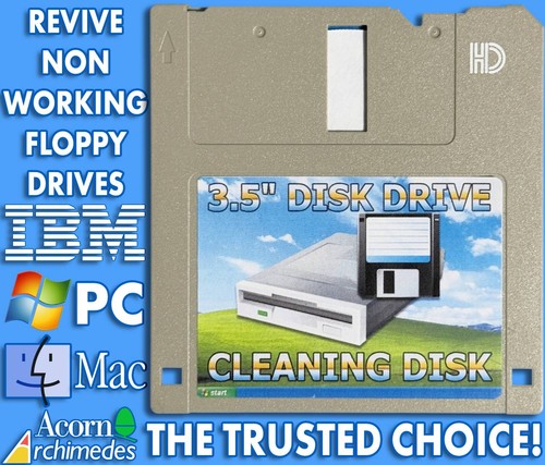 Floppy drive cleaning - 3.5,