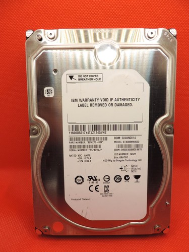 Ibm 4tb sas hdd st4000nm0023 - ibm, hdd.