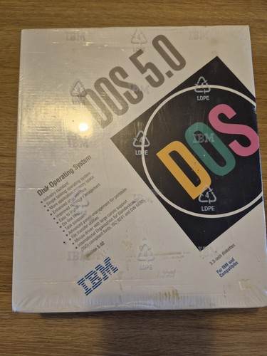 Ibm dos brand - brand, new