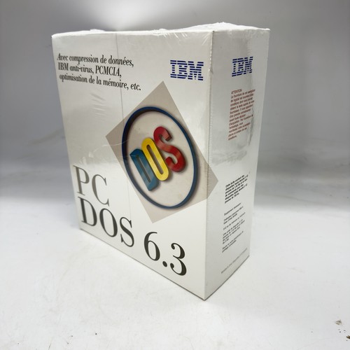 Ibm dos original 3 5 - dos, 6.3