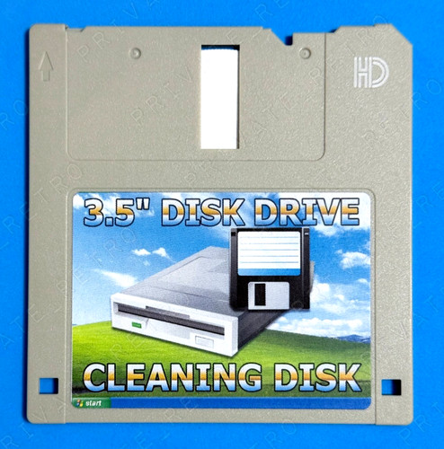 Floppy disk drive - 3.5, cleaner