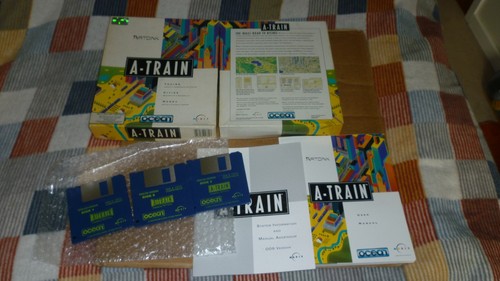 Train computer game big box - a-train,