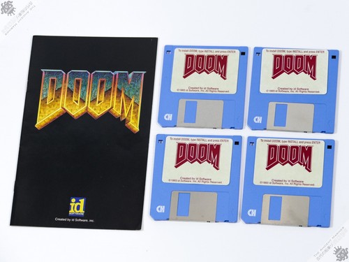 Ibm doom big box - box, blue