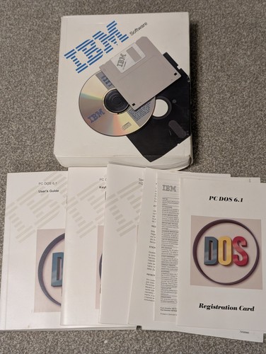 Ibm dos 1 vintage - ibm, pc