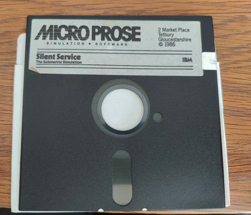 Silent service microprose - service, (microprose
