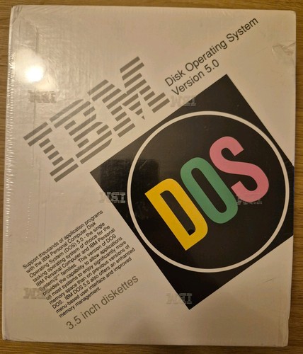 Ibm dos brand new - pc, 5.0