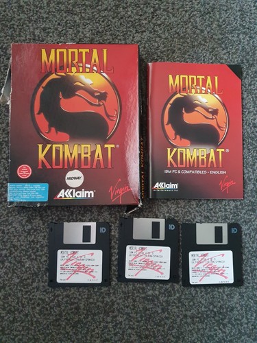 Mortal kombat floppy - kombat, pc