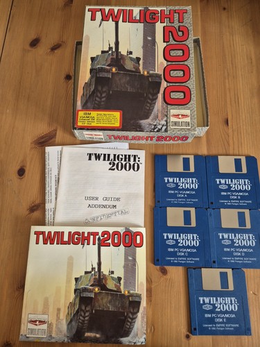 Twilight 2000 game ibm - game, vga